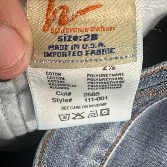 CITIZENS OF HUMANITY Blue‎ Denim Jeans Womens 28 Boho #111 Bootcut Low-Rise - Picture 6 of 10